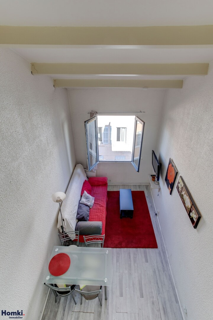 Homki - Vente appartement  de 29.25 m² à marseille 13001